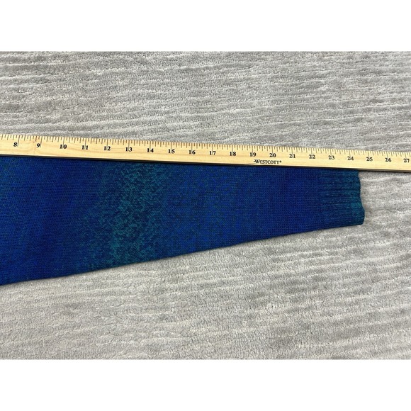 Ruby Rd Favorites Sweater Womens XL Blue Long Sleeve Open Front Acrylic Cardigan - Picture 6 of 12